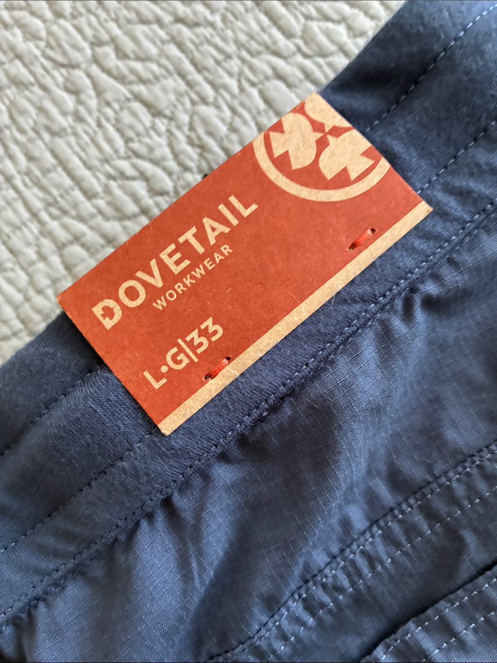 New Dovetail Workwear Blue Cristina Lightweight Rapid Cooling Work Pants Large — image 3 of 8